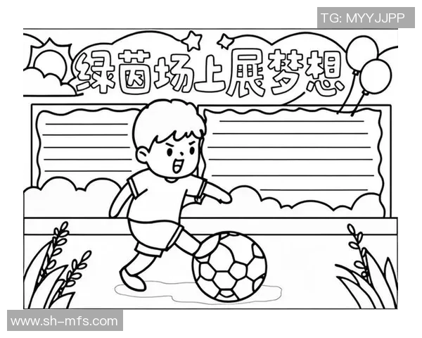 追逐绿茵场上的梦想与激情手抄报我的足球梦之旅